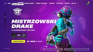 SKLEP FORTNITE 23.11.2024 *NOWY SKIN MISTRZOWSKI DRAKE, NOWE BUTY, ASTRA, PODWÓJNY TAN, ORZEŁ*