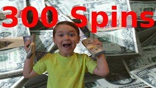 300 Spins on Qriket