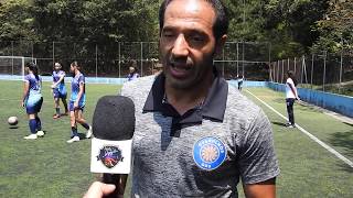 Entrevista pós jogo: Técnico Cosme Brito (Guarulhos GRU Sub-13) 26/10/2019)