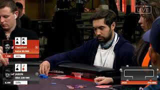 Jason Koon vs  Timothy Adams | Classic Hands - MILLIONS SHR Barcelona 2018 | partypoker