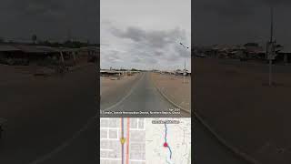 Savannah Region Driving in #Ghana with #streetview | 360VR