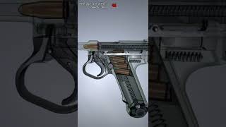 "Nambu" pistol. Japanese pistol,