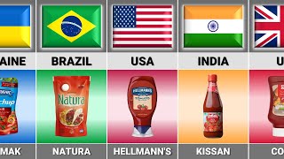 Ketchup Brands From Different Countries