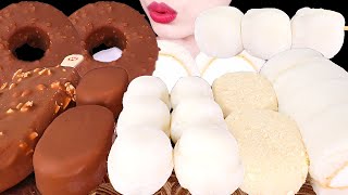 ASMR CONVENIENCE STORE CHOCOLATE PARTY * ICE CREAM, MOCHI, TICO, CAKE 편의점 초콜릿 디저트 먹방｜EATING｜MUKBANG｜