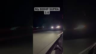 Supra 3.0 exhaust making 800 HP