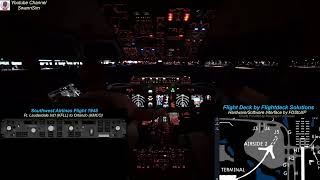 KFLL - KMCO | SayIntentions AI | XP12 | Zibo-mod 737-800 | Flightdeck Solutions | Home Cockpit 737