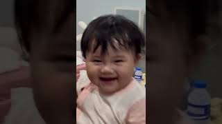 Baby very happy #baby #babygirll #cutebaby #babyshorts #babygirlforlife #babyvideos #cute