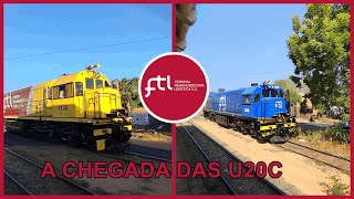 Chegada das U20C ex-MRS na FTL (Agosto de 2024)