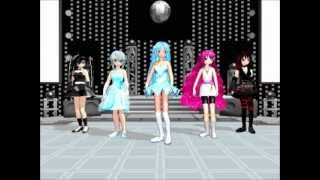 (MMD) NEWCOMERS- Me, Lea, Charlotte, Tonicha and Steph