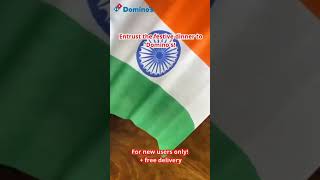 #ad Celebrate Independence Day with Domino's🥳 order now & get best discounts with Domino's! #pizza