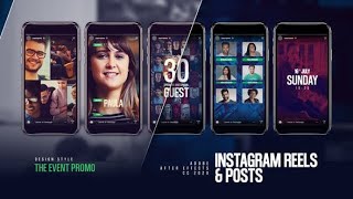 Corporate AE Templates: Instagram Reels The Event Promo