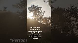 "Pertama, orang tuamu, #jalanterang