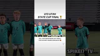 OUT NOW! 🍿🎥 #spike17training #statecup #championship #utahreal #youthsoccer #oscarolivas