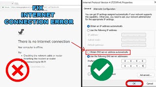 How to Fix Wi-Fi / Ethernet Connection (DNS Server) Not Working on Windows 11/10/7/8