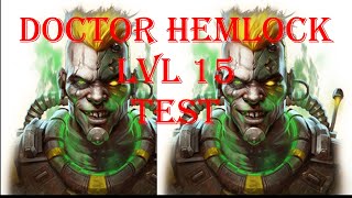 War Commander- DOCTOR HEMLOCK LVL 15 TEST/ IS THIS GOOD UNIT?