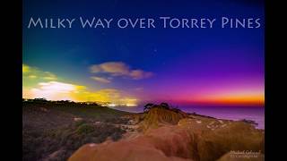 Milky Way over Torrey Pines