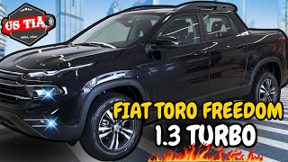 FIAT TORO FREEDOM 1.3 TURBO 2023 - A CAMPEÃ de VENDAS - Câmbio Automático - AVALIAÇÃO - É BOA?!