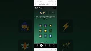 Spell Wallet Daily Puzzle 26 September | Spell Wallet Today Puzzle Cards  | Spell Wallet Mining