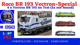 Roco BR 193 Vectron Spezial + Leo SoundLab ! #73313 #71914 #70320 #73936