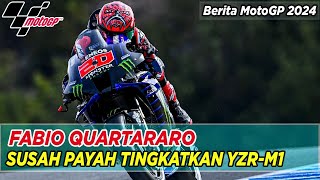 Berita MotoGP | Quartararo Bersabar dan Fokus Tingkatkan Motor YZR-M1