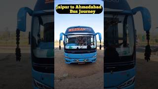 jaipur to Ahmedabad  bus journey #tranding #vlog #viral #travel #news #reels