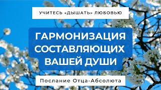 ГАРМОНИЗАЦИЯ СОСТАВЛЯЮШИХ ВАШЕЙ ДУШИ. Послание Отца-Абсолюта