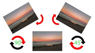 تدوير الصور بزاوية متعددة في #الفوتوشوب - How to Rotate a Selection or an Image in #Photoshop