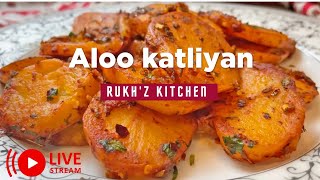 Rukh'Z Kitchen is live!Aloo Ki Katlian | Chatpati Masaledar Aloo Ki Katli Recipe | Rukh'Z Kitchen