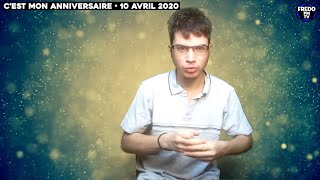 C'est mon 1er anniversaire confiné !