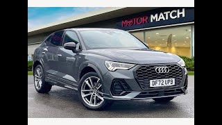 Used Audi Q3 1.5 TFSI CoD 35 Black Edition Sportback S Tronic | Motor Match Chester