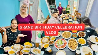 Grand Birthday Celebration 🎉🧿❤️ #birthday #birthdayparty #dailyvlog #familyvlog