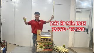 Máy ép nước mía mini TAKYO TK 750W - Siêu tốc, ép kiệt mía, dễ vệ sinh