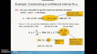 7.3 Estimating  a Population Mean Part 3