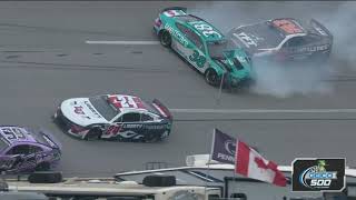 NOAH GRAGSON TURNS HARRISON BURTON COLLECTS AUSTIN DILLION ZANE SMITH OTHERS - 2023 GEICO 500 NCS