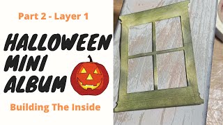 SCRAP WITH ME!   Halloween Mini Album   Remnants Lovely Layers Printable Templates - Jen of Eve