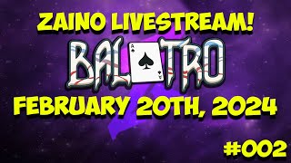 Balatro Release Stream! Trying Every Deck