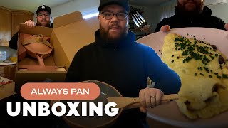 Always Pan Unboxing + Mushroom Omelet Recipe