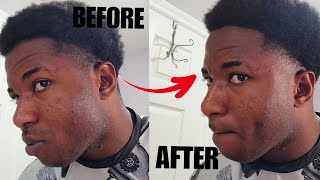 MID TAPER FADE SELF CUT TUTORIAL