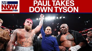 Jake Paul beats Mike Tyson by decision | LiveNOW from FOX