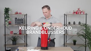 Keuring en onderhoud brandblusser