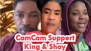 King and Shay get Support from CamCam | King and Shay living in Car with their kids