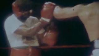 RARE Ron Lyle sparring and interview 1975