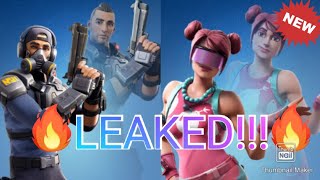 Fortnite new leaked skins!!!!!