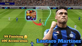 New 104 Rated SHOWTIME Lautaro Martinez Review & Gameplay in eFootball 2024!! | #efootball