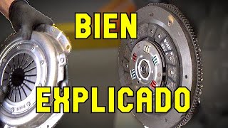 COMO COLOCAR VOLANTE, DISCO y PLACA de EMBRAGUE EXPLICADO EN SOLO 2:20 minutos - FOSCHI