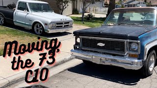 MOVING THE 73’ C10