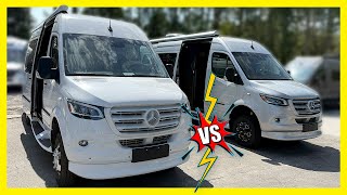 Comparing 2025 Midwest Patriot MD2 vs. MD4 Sprinter Camper Vans