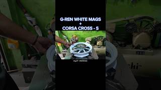 CORSA CROSS S + G-REN WHITE MAGS #hondabeat #shortvideo #youtubeshorts #ytshort #shortsvideo #moto