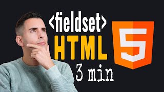 ¿Sabes para qué sirve la etiqueta FIELDSET en HTML? (Mira el ejemplo)