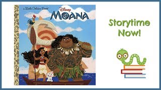 Moana - Disney Little Golden Books | Kids Books Read Aloud